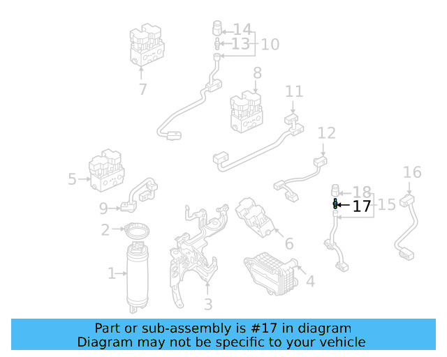 Center AC Line Valve 4N0-816-561 - View 5