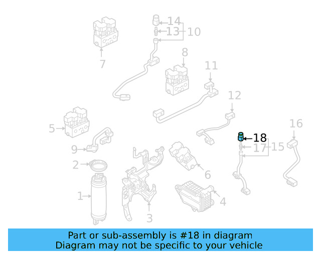 Center AC Line Cap 4N0-816-564 - View 5