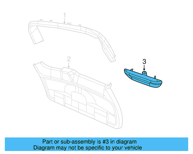 Cargo Lamp 7B0-947-105-C - View 4