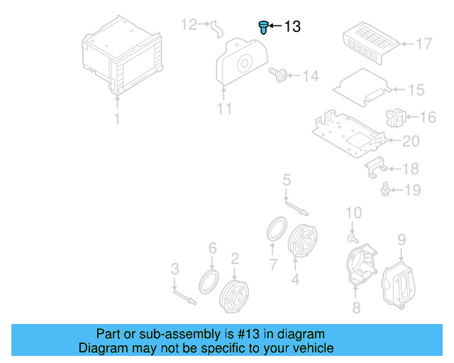 Mount Bracket Rivet N-907-657-01 - View 9