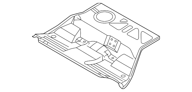 Floor Pan 3B0-803-093-F - View 14