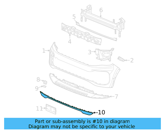 Lower Cover 3CN-805-915-A-9B9 - View 8