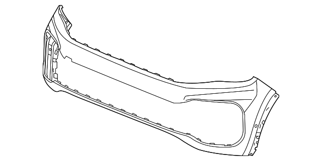 Cover (Unpainted) 3cn807221dgru - View 10