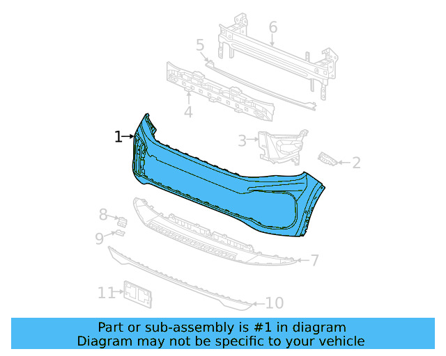 Cover (Unpainted) 3cn807221dgru - View 11