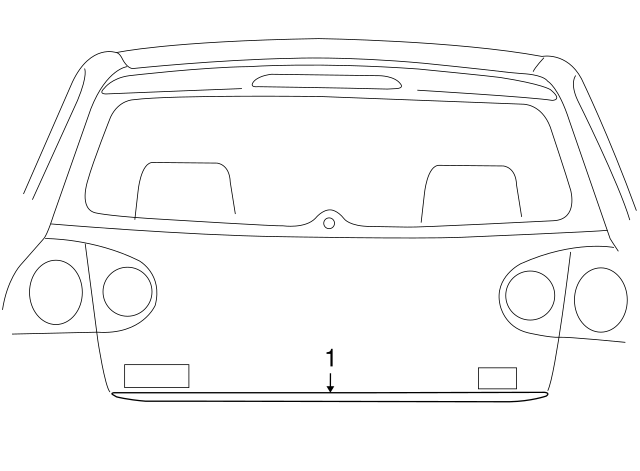 Lower Molding 1K6-853-955-2ZZ - View 3