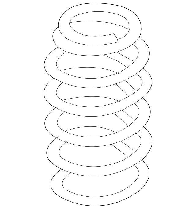 Coil Spring 1K0511115GD
