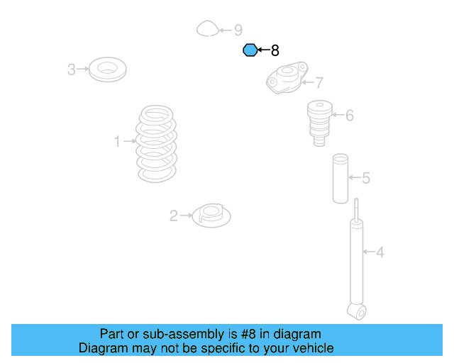 Top Nut N-103-041-02 - View 50