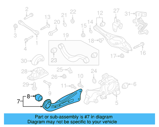 Lower Control Arm Cap N-105-977-01 - View 22