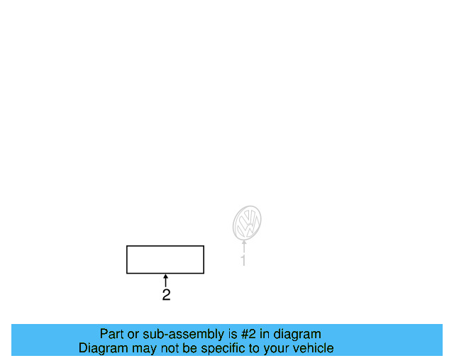 Emblem 5K0-853-630-B-ULM - View 30