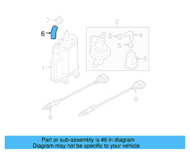 Breather Tube 3C0-201-336 - View 16