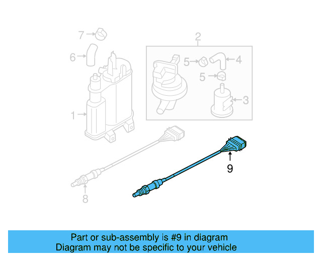 Oxygen Sensor 1K0-998-262-S - View 28