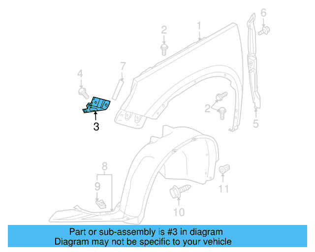 Fender Mtg Bkt 5N0-821-136 - View 14