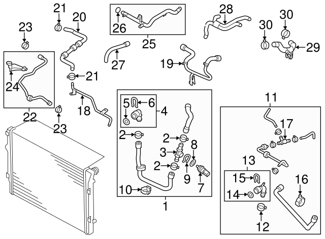 Connector Pipe 03L-121-065-T