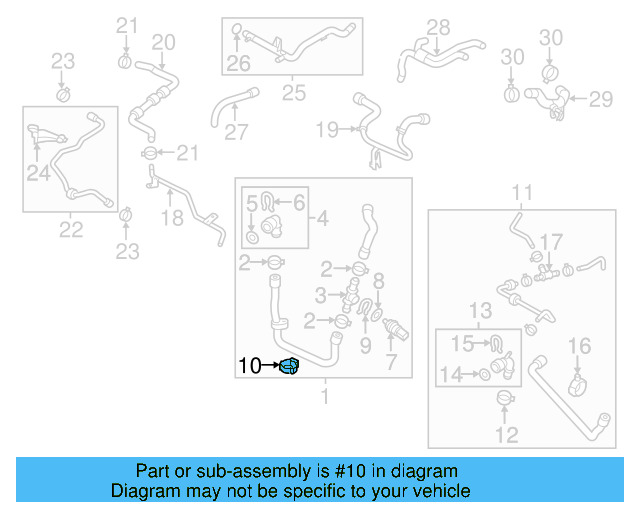 Lower Hose Holder 5N0-121-093-C - View 29