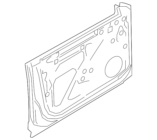 Door Shell 3G8-831-055-AK - View 2