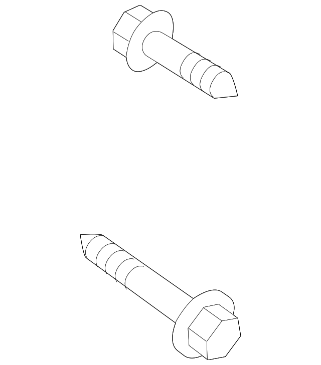 Trans Mount Bracket Bolt N-102-415-07 - View 6