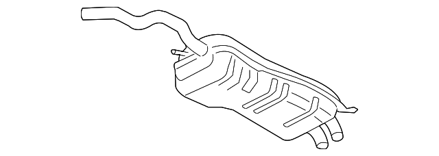 Muffler JZW-253-609-AB - View 3