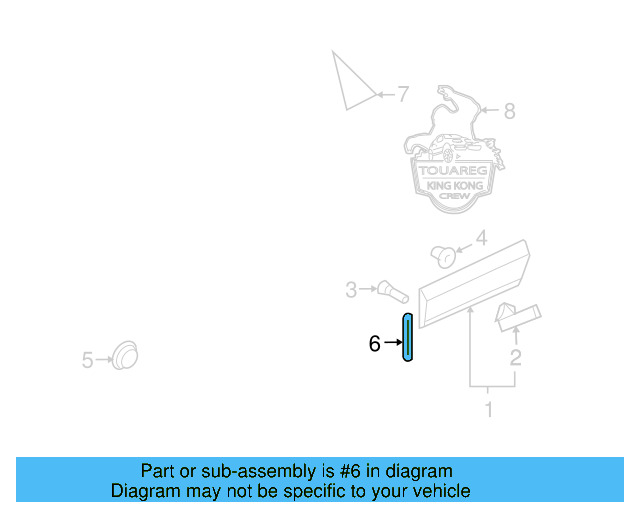 Door Shell Plug 191-971-908-B - View 23