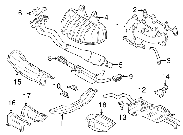 Front Pipe 1J0-254-508-G
