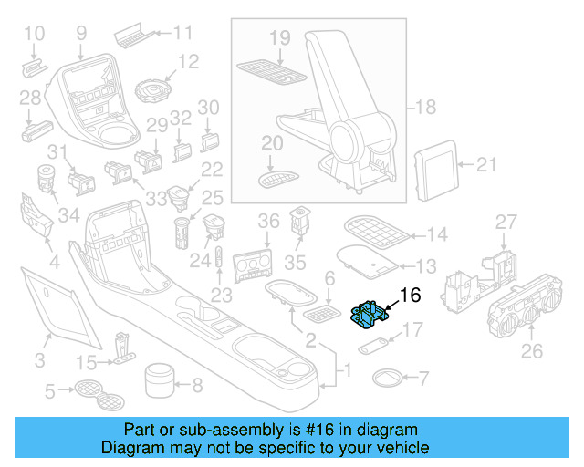 Rear Bracket 5C5-864-273-B - View 5