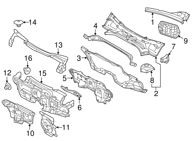 Lower Insulator Fastener 441-863-987-A-B41
