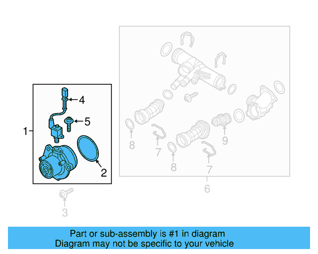 Water Pump Assembly 04L-121-011-N - View 21