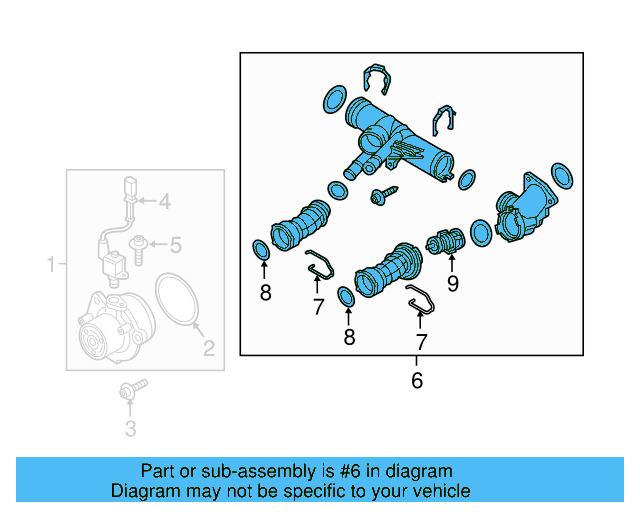 Water Pump Assembly 04L-121-011-N - View 18