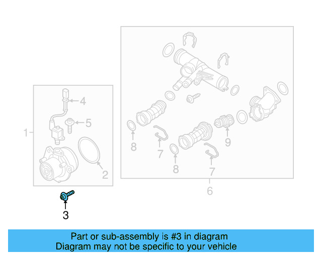 Water Hose Assembly Upper Seal N-907-653-01 - View 32