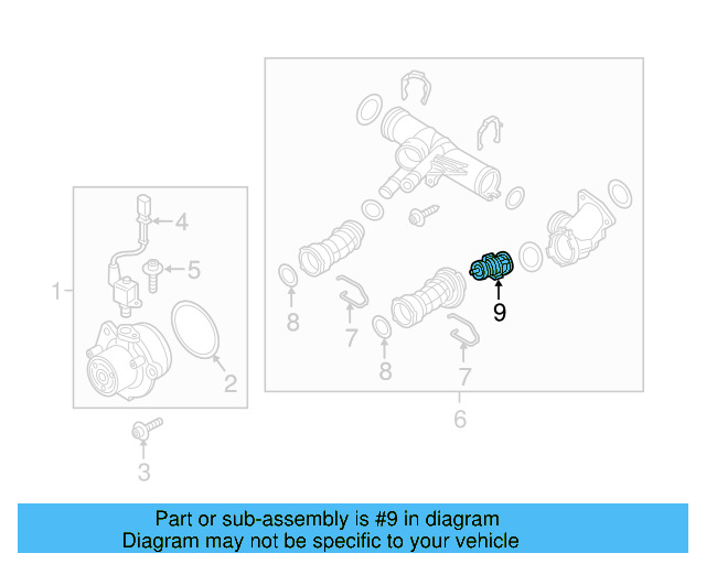 Thermostat 04L-121-113-C - View 12