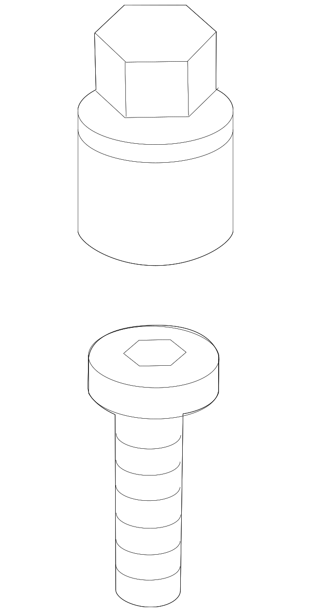 Lockable Wheel Bolt Set 3D0-698-137 - View 3