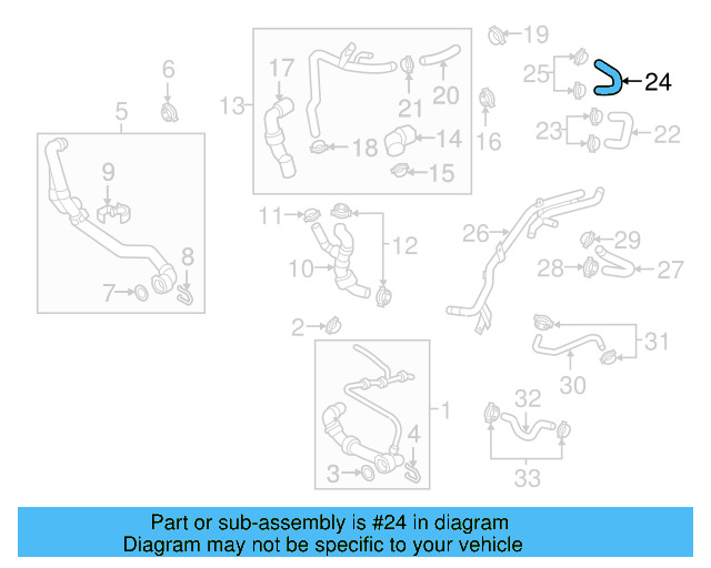 Reservoir Hose Clamp N-906-869-02 - View 54