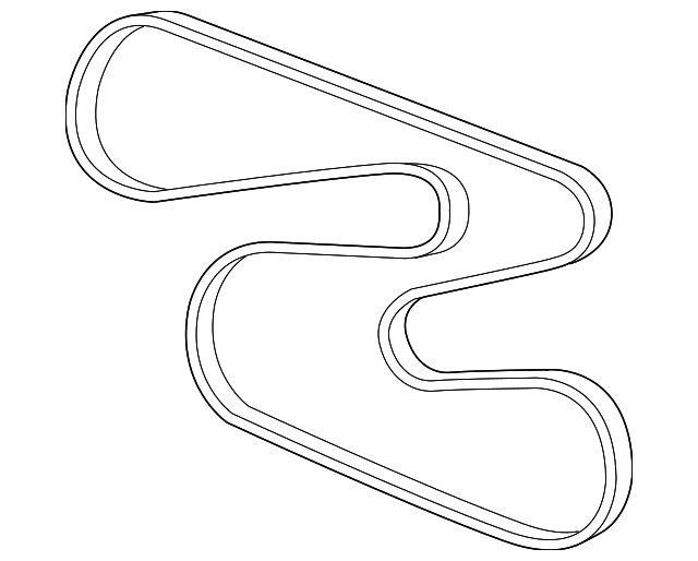 Serpentine Belt 077-903-137-AB