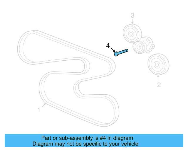 Tensioner Bolt N-107-091-01 - View 9