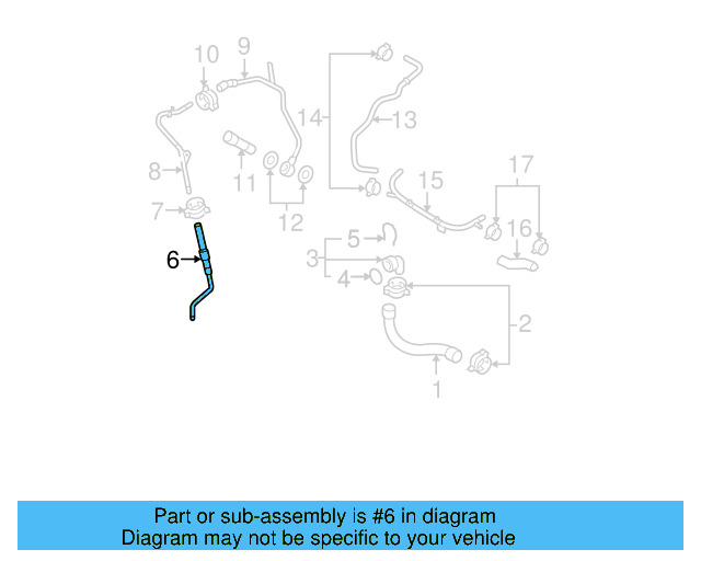 Reservoir Hose Clamp N-906-869-02 - View 464