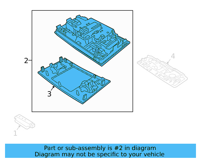 Front Lamp Assembly 3G0-947-105-D-3HS - View 4