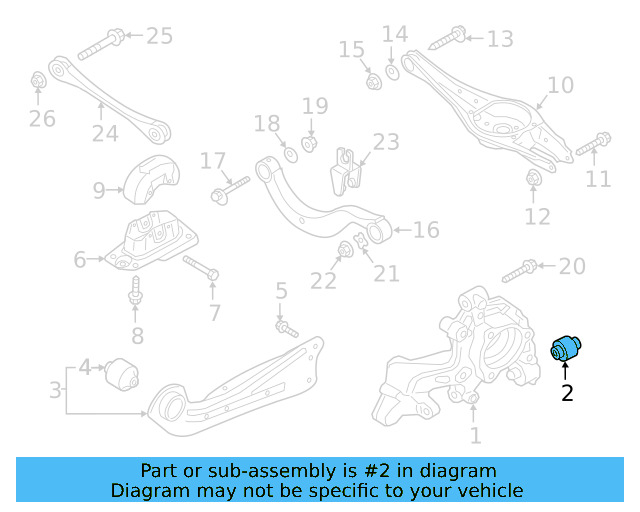 Knuckle Bushing 5Q0-505-553 - View 5