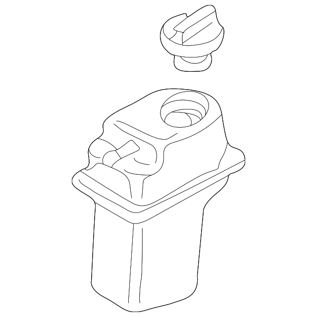 Power Steering Pump Reservoir 5C0-422-371 - View 15