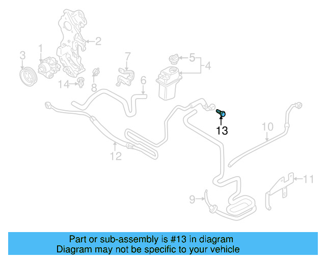 Suction Hose Bracket 1C0-422-162-B - View 22