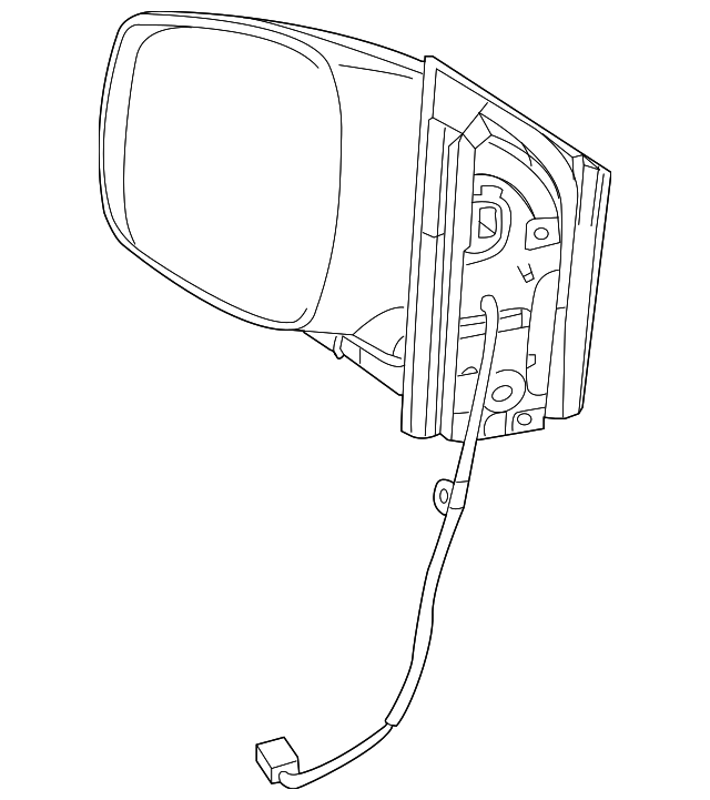 Mirror Assembly 7B0-857-502-AP-XS0
