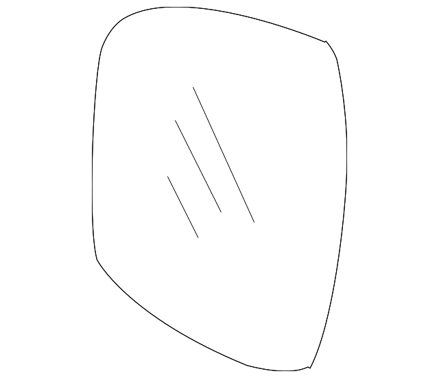 Mirror Glass 7B0-857-521-C