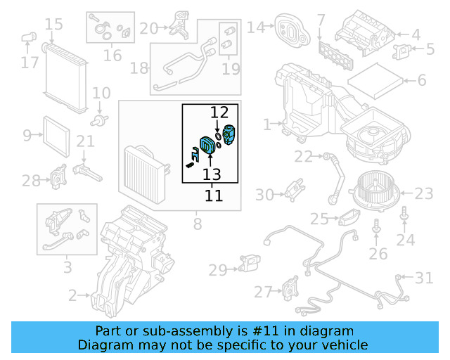 Expansion Valve 5Q0-816-679-B