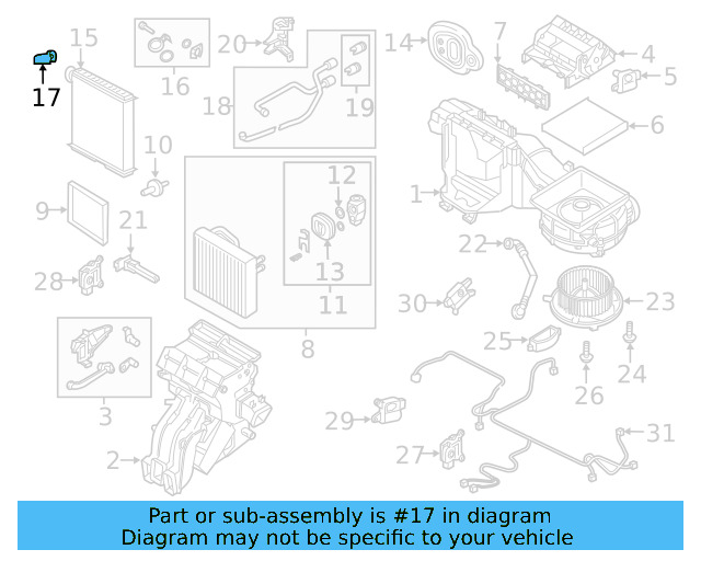 Heater Core Cover 3QF-819-422-A - View 5
