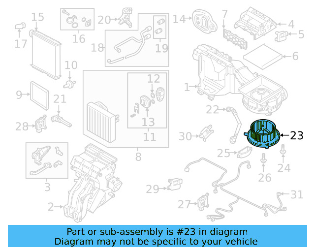 Fan & Motor 3QF-819-021 - View 8