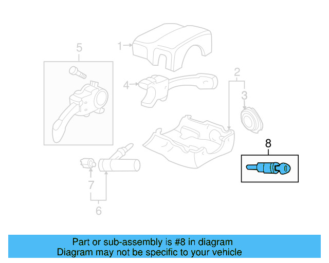 Ignition Switch 4B0-905-849 - View 16