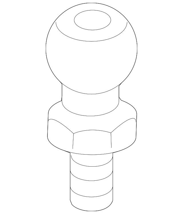 Cover Ball Stud WHT-000-508 - View 2