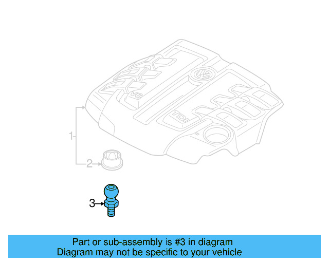 Cover Ball Stud WHT-000-508 - View 4