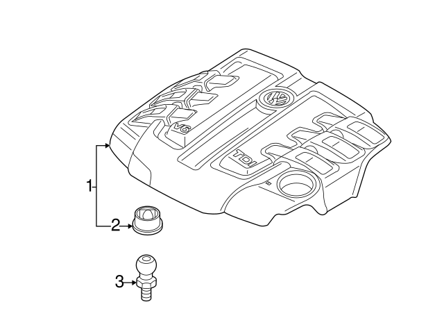 Cover Ball Stud WHT-000-508 - View 3