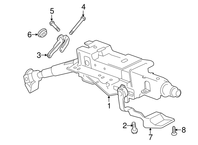 Column Support Plug N-105-608-01 - View 17
