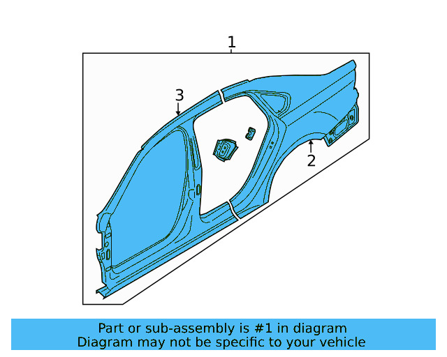 Uniside Assembly 561-809-605-B - View 3