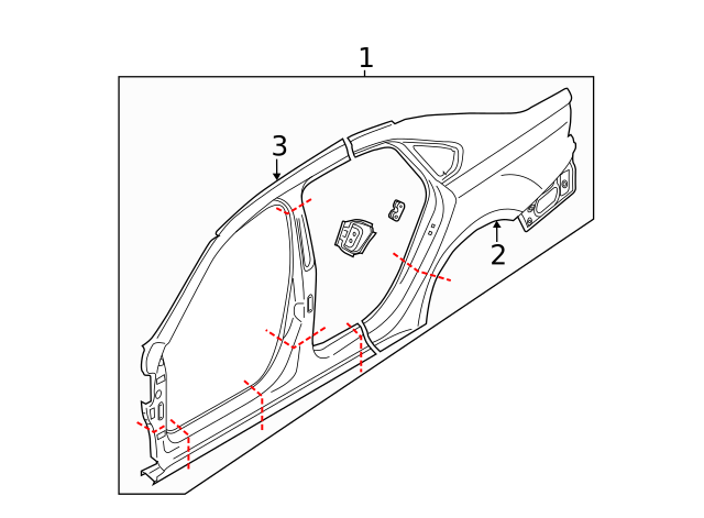Uniside Assembly 561-809-605-B - View 2